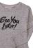 Плътна блуза See You Later - LIMITED