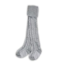 Фигурален чорапогащник - сив