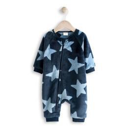 Пухен ромпър Blue Stars