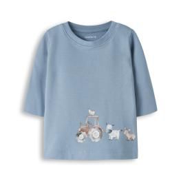 Блуза LAURIDS Blue био памук (1-18 мес.)