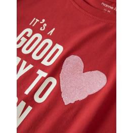 Блуза Heart био памук
