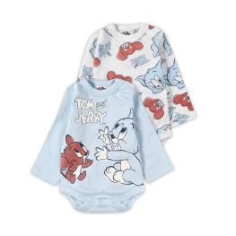 Боди с дълъг ръкав Tom & Jerry