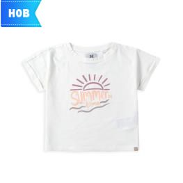Тениска Summer Time - crop top