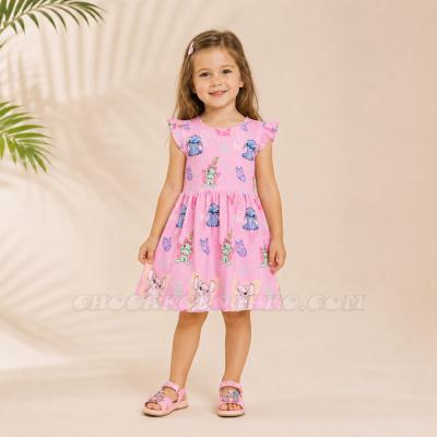 Трикотажна рокля Stitch