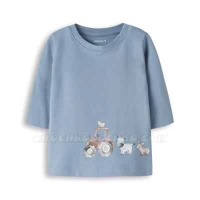 Блуза LAURIDS Blue био памук (1-18 мес.)