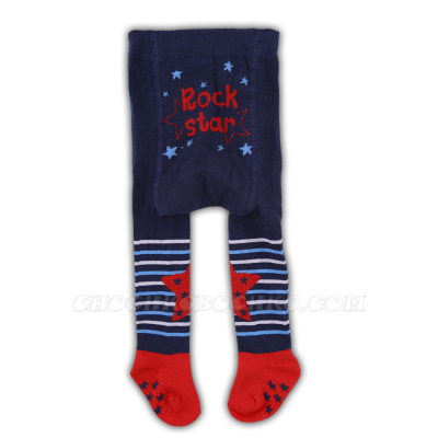 Бебешки чорапогащник Rock STAR- тъмно син